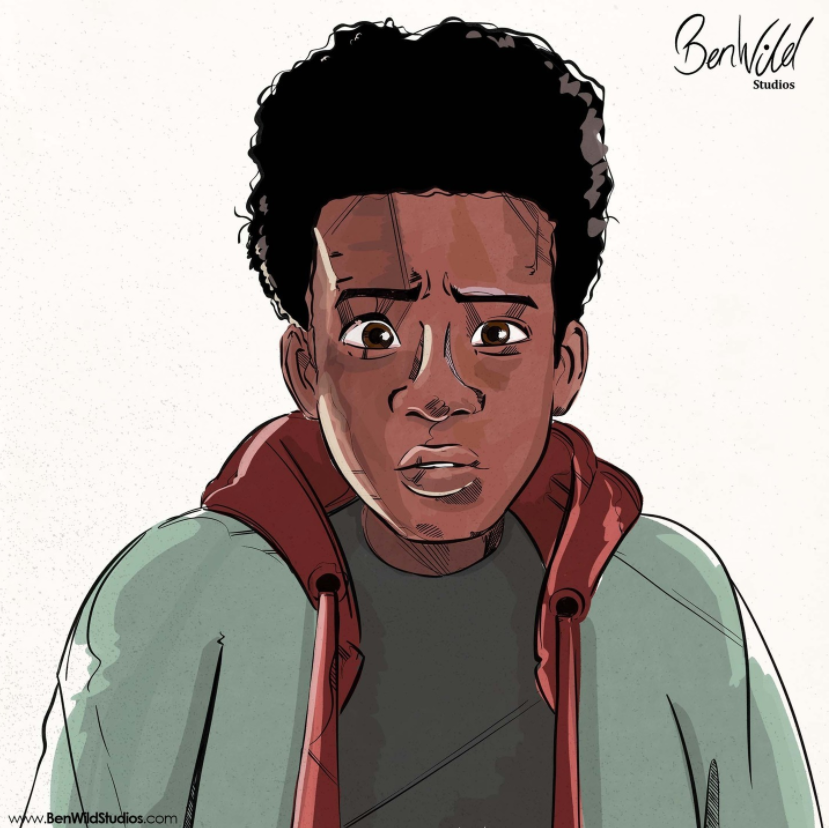 Illustration Miles Morales